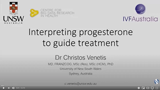 Кристос Венетис – Имплантация: интерпретация прогестерона для руководства лечением